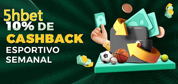 10% de bônus de cashback na 5hbet